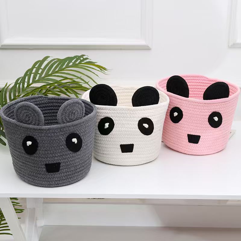 Cute Animal-Themed Storage Basket