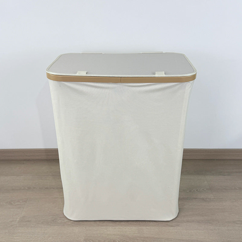 Modern laundry basket with removable lid and carrying handles Kalsten
