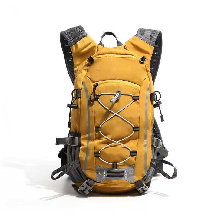 Sporty hiking backpack with ergonomic carrying system and reflective accents Kalsten