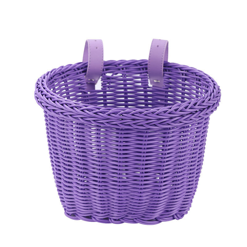 Women Handmade Basket with Colorful Design Kalsten