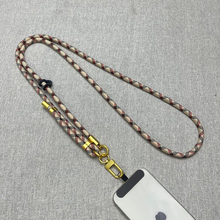 Adjustable Phone Lanyard with Metal Clips Kalsten