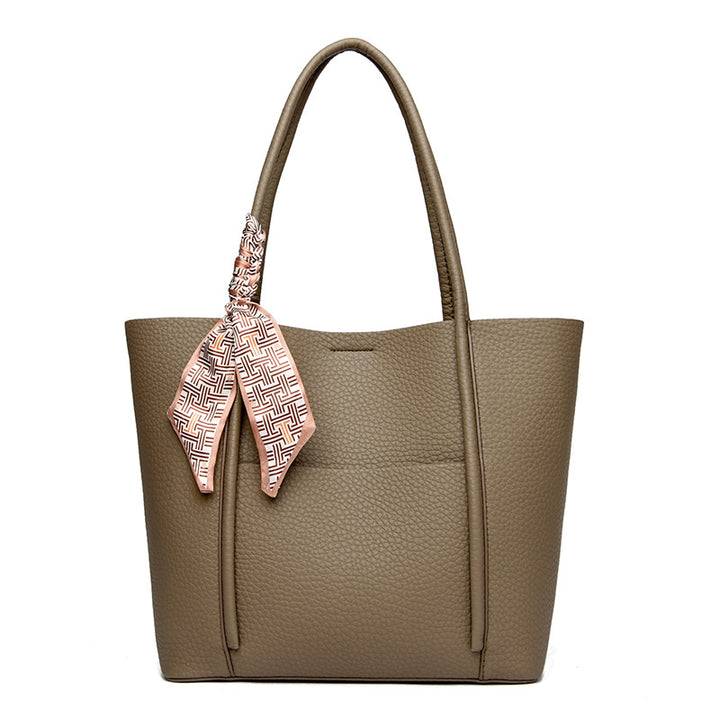 Textured Leather Tote Bag Kalsten