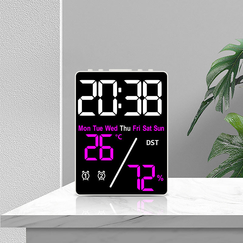 Digital Alarm Clock with Hygrometer and Temperature Display Kalsten