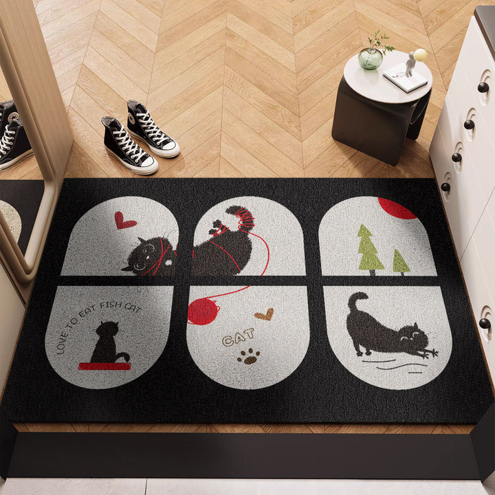 Geometric Pattern Floor Mat