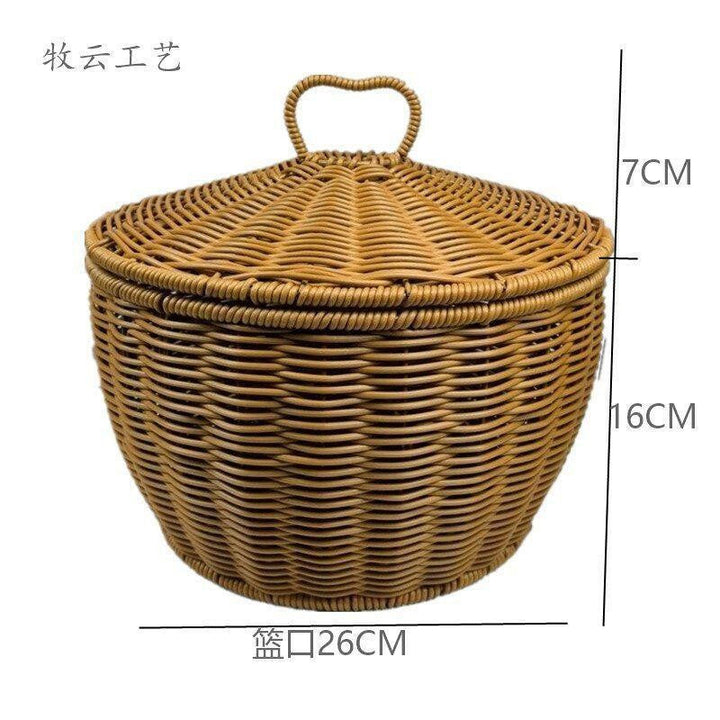 Decorative Woven Storage Container Kalsten