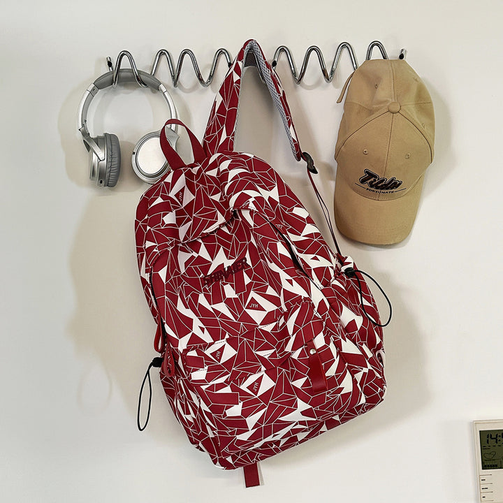 Geometric Pattern Casual Backpack Kalsten