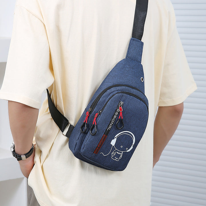 Trendy Street Style Sling Backpack Kalsten