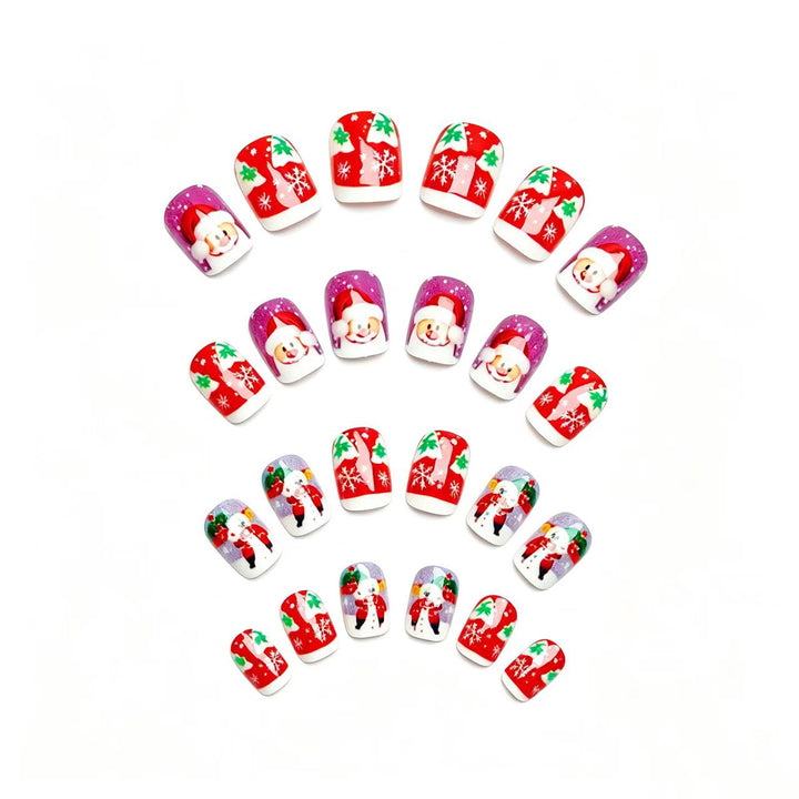 Festive Character-Themed Nail Art Kalsten