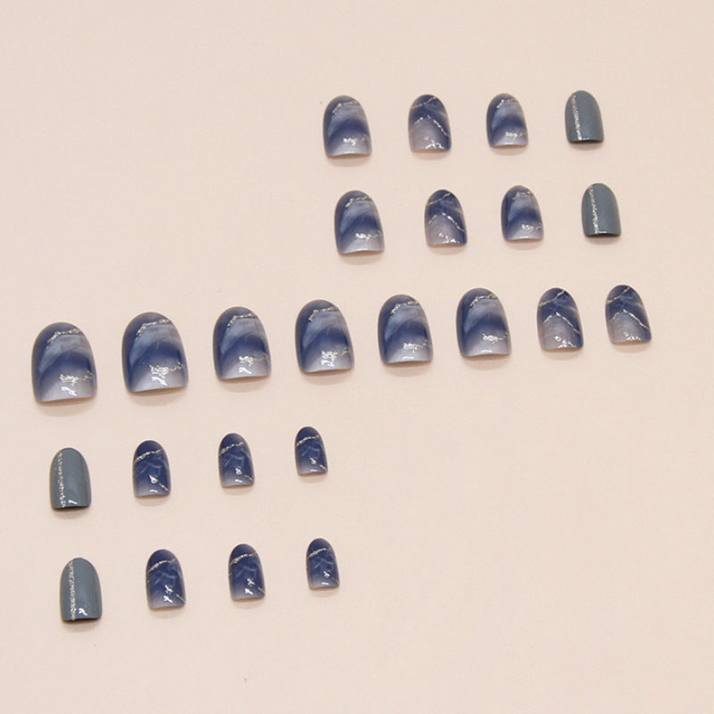 Premium Marble Design Press-On Nail Tips Kalsten