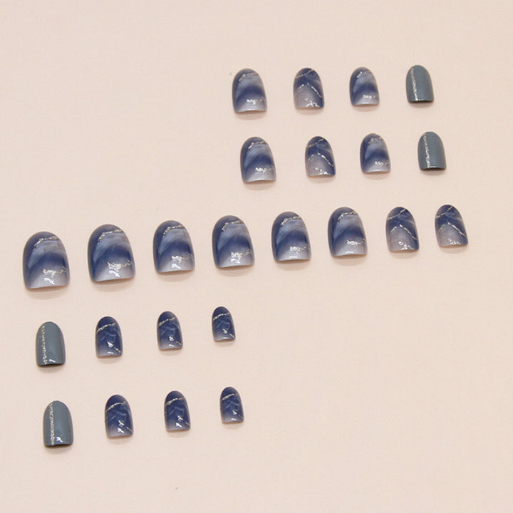 Premium Marble Design Press-On Nail Tips Kalsten