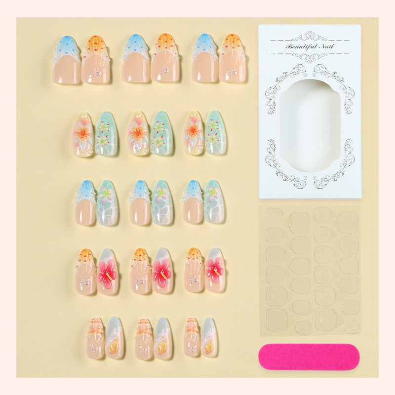 Artistic Floral Nail Art Set kalsten
