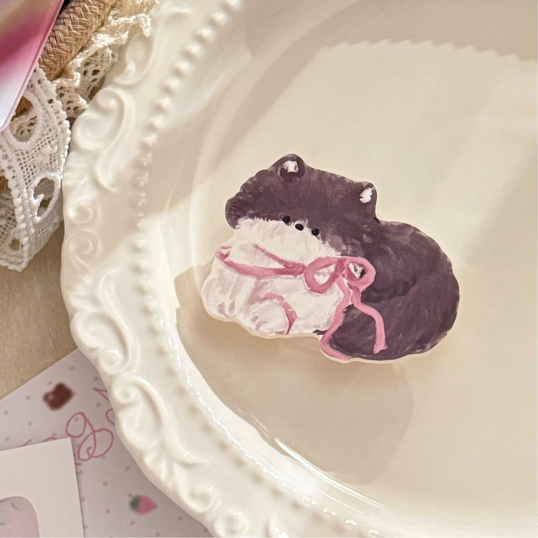 Playful refrigerator magnet with cute animal design Kalsten