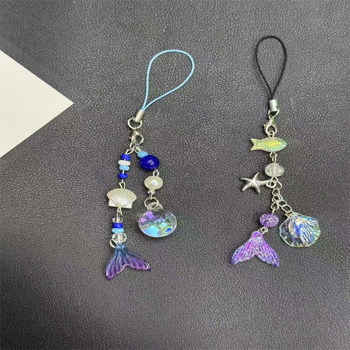 Decorative Sea-Themed Charm Keychain Kalsten