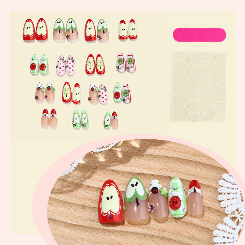 Thematic Holiday Press-On Nail Art Set Kalsten