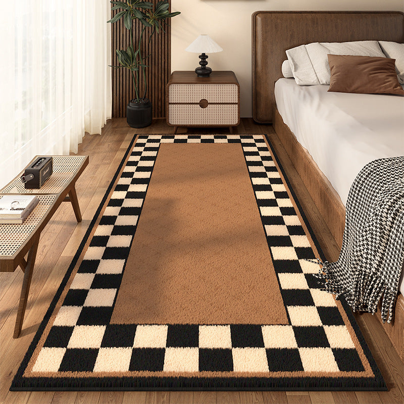 Floral Print Runner Rug
