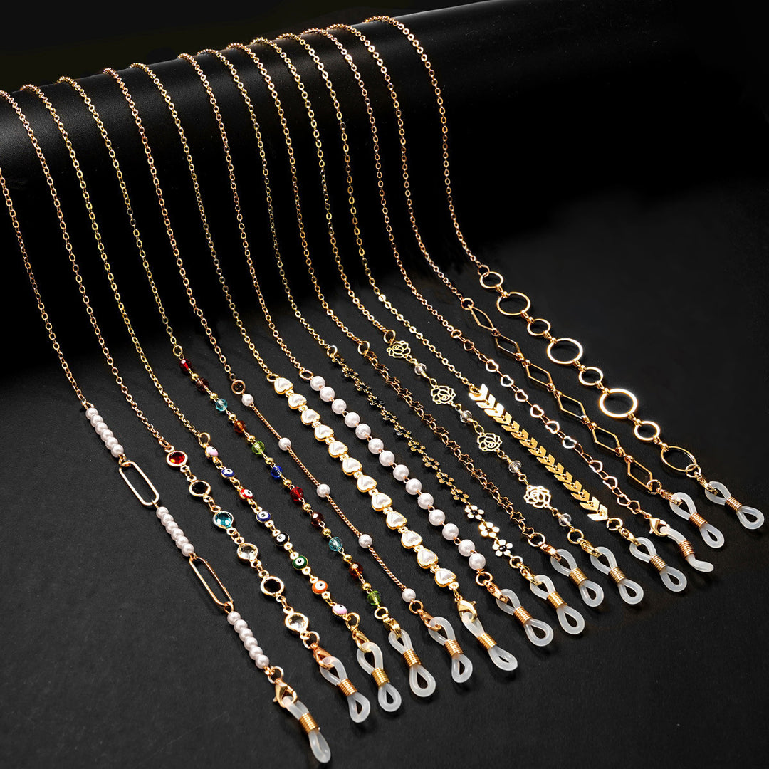 Multifunctional Beaded Eyewear Chain Kalsten