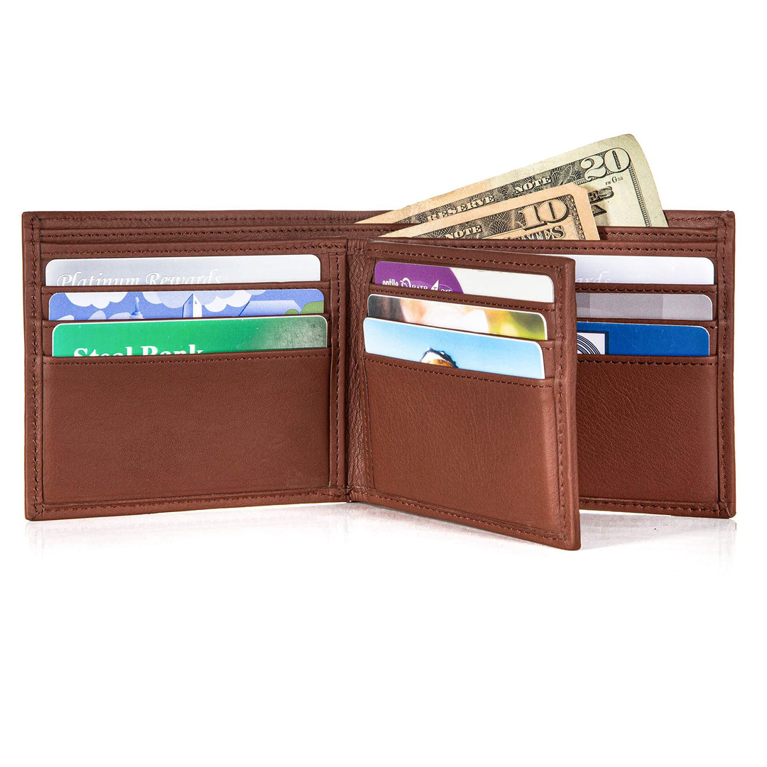 Classic Leather Billfold Wallet Kalsten