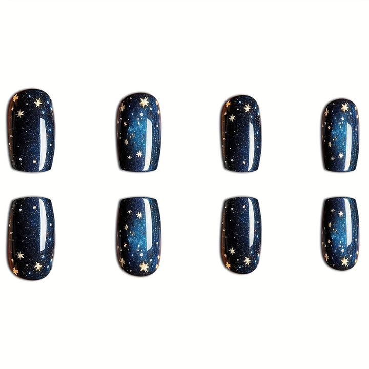 Celestial Starry Night Press-On Nail Set Kalsten