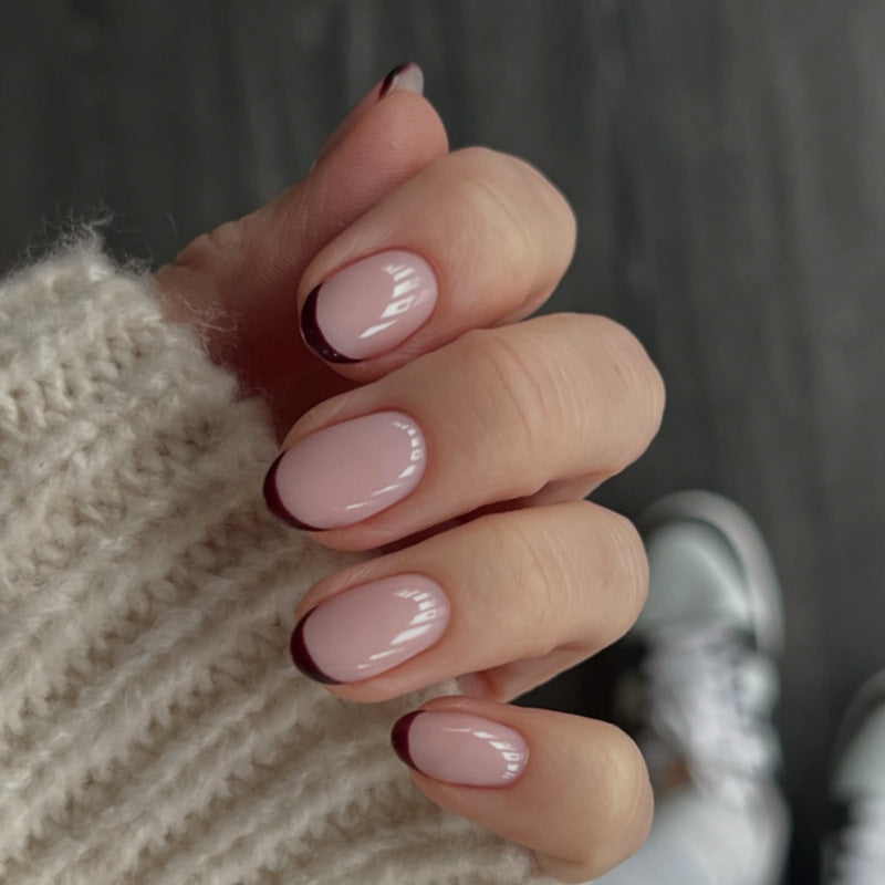 Elegant Nail Art with Gradient and Glossy Finish Kalsten