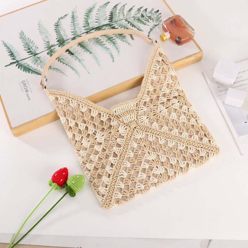 Handcrafted Macrame Shoulder Bag Kalsten