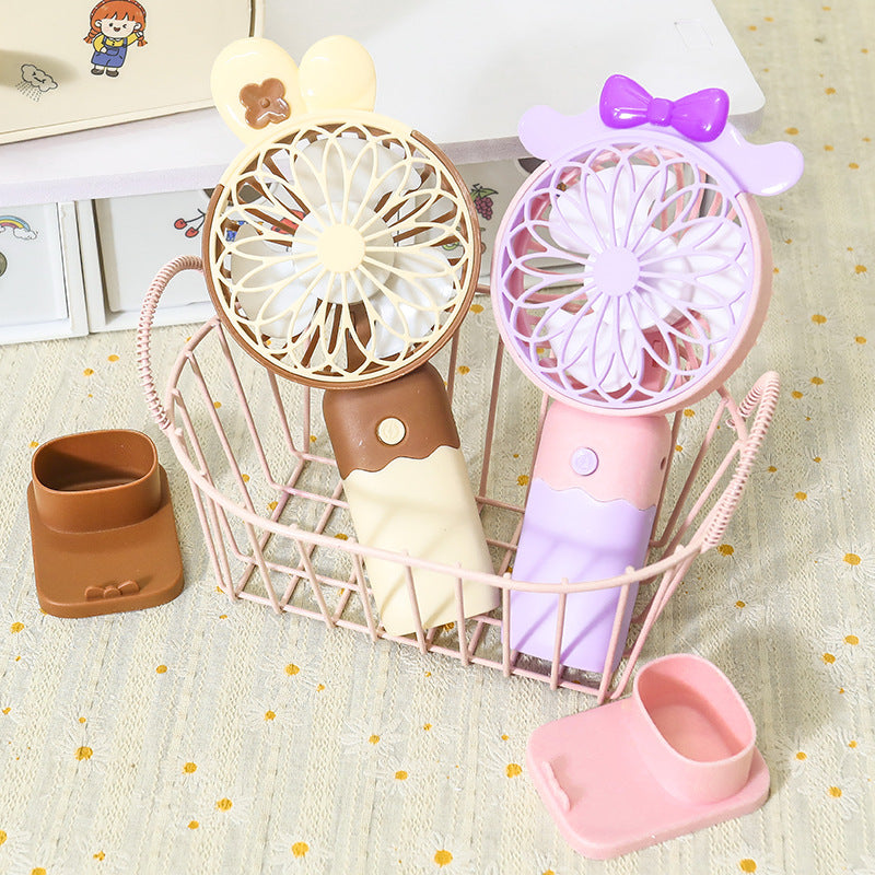 Portable handheld fan with battery and power Kalsten
