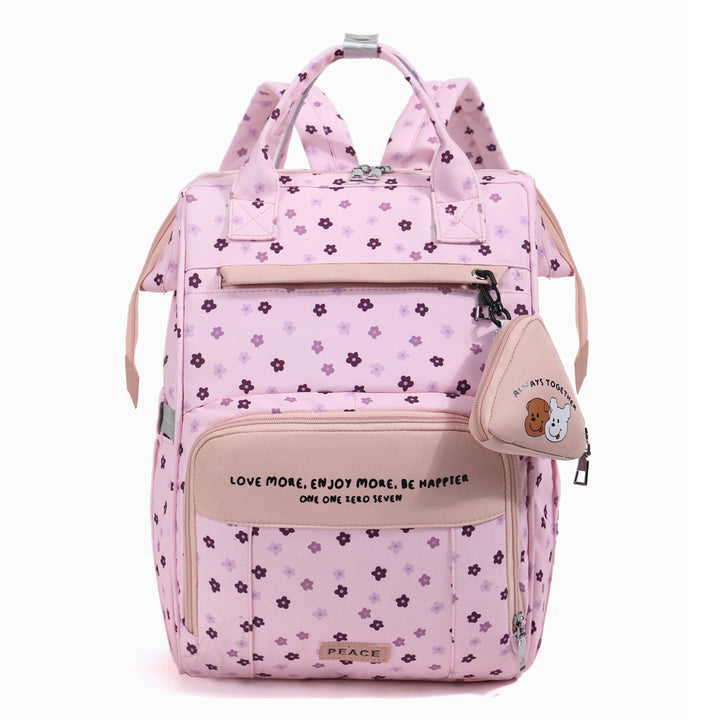 Chic Floral Print Multi-Functional Backpack Kalsten