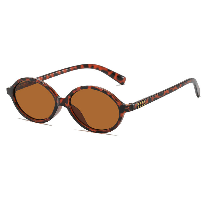 Vintage Oval Frame Sunglasses Kalsten