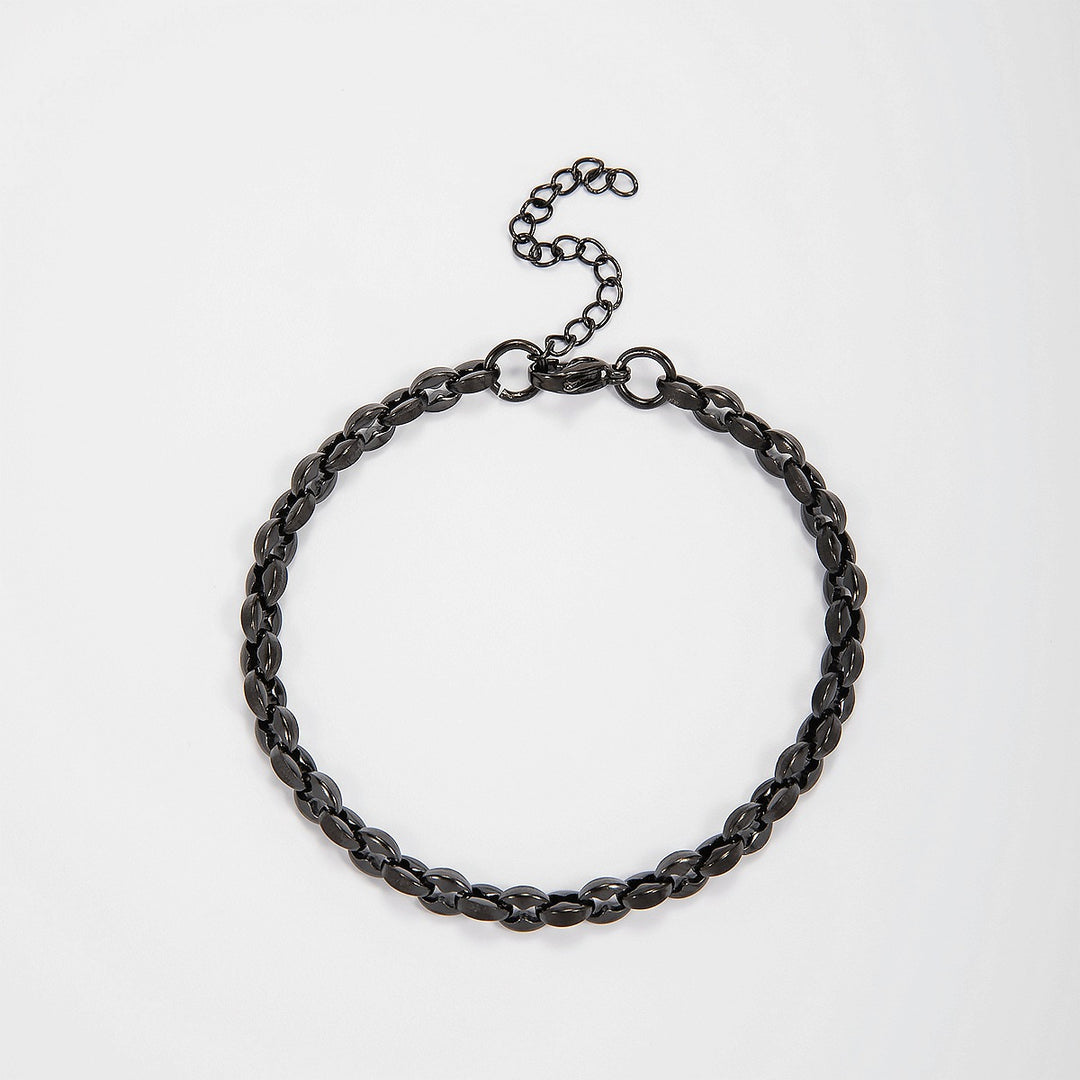 Contemporary Oval Link Chain Necklace Kalsten