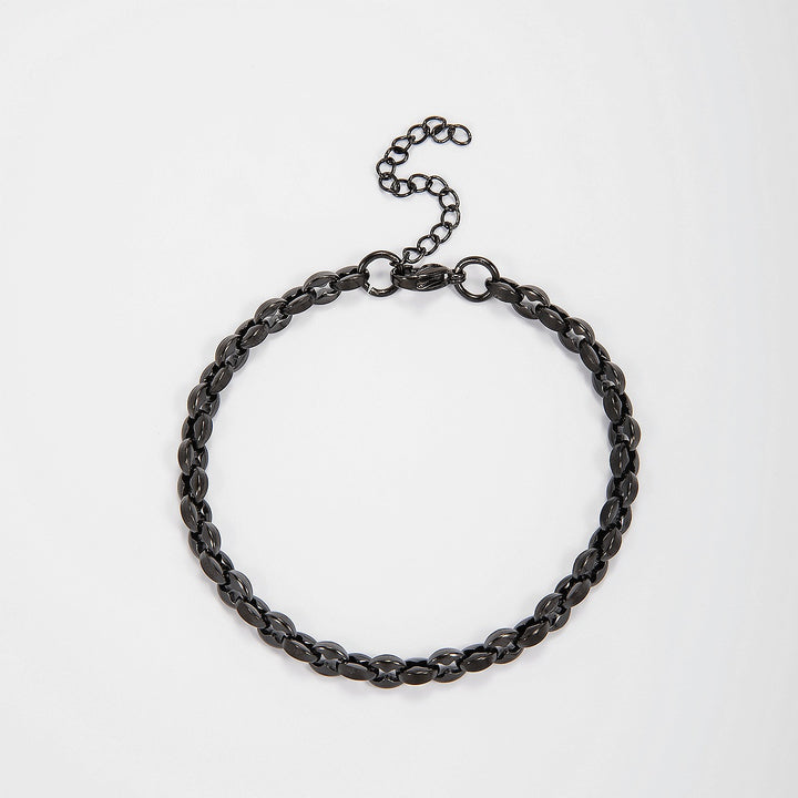 Contemporary Oval Link Chain Necklace Kalsten