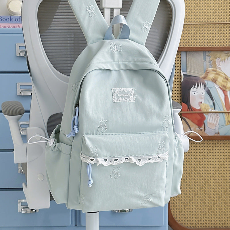 Charming Embroidered Backpack Kalsten