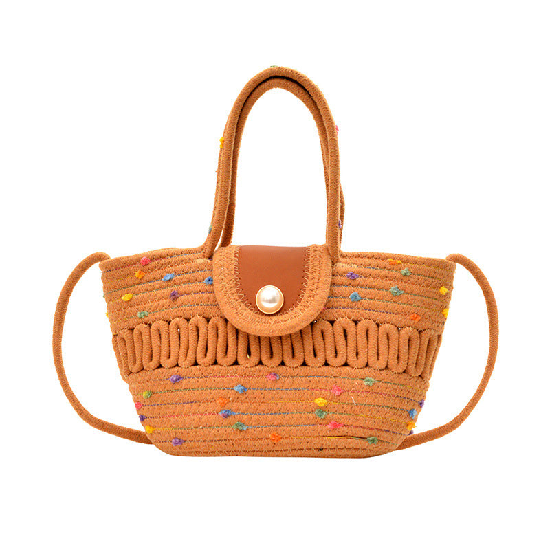 WoCharming Woven Mini Tote Bag Kalsten