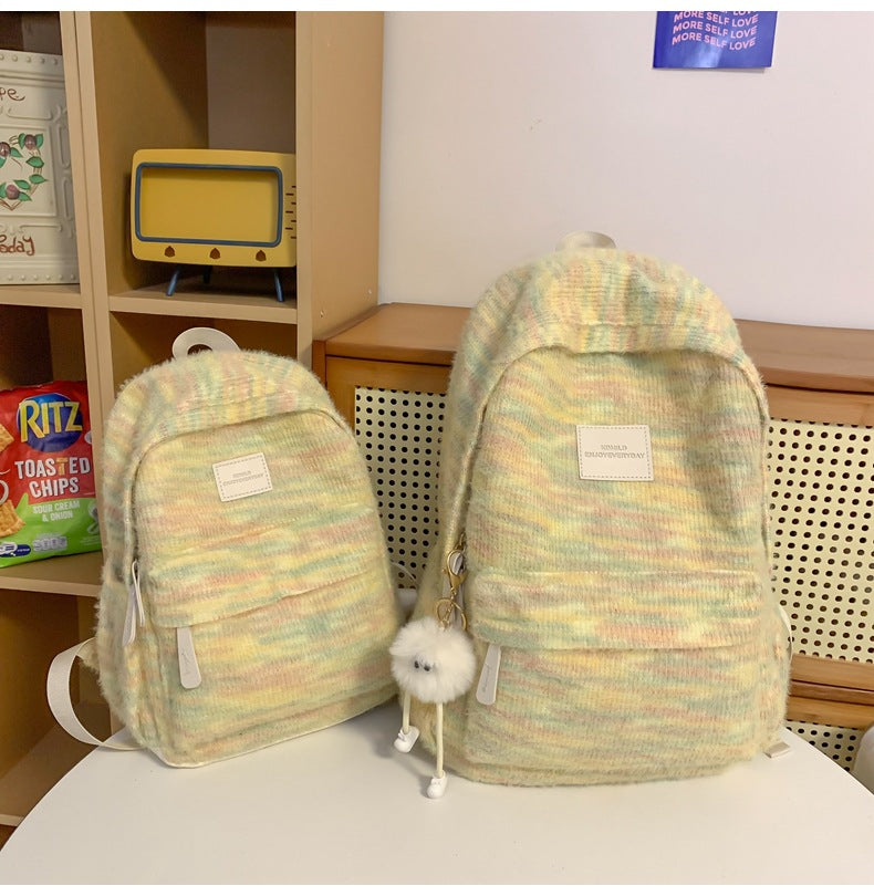 Cozy Textured Backpack