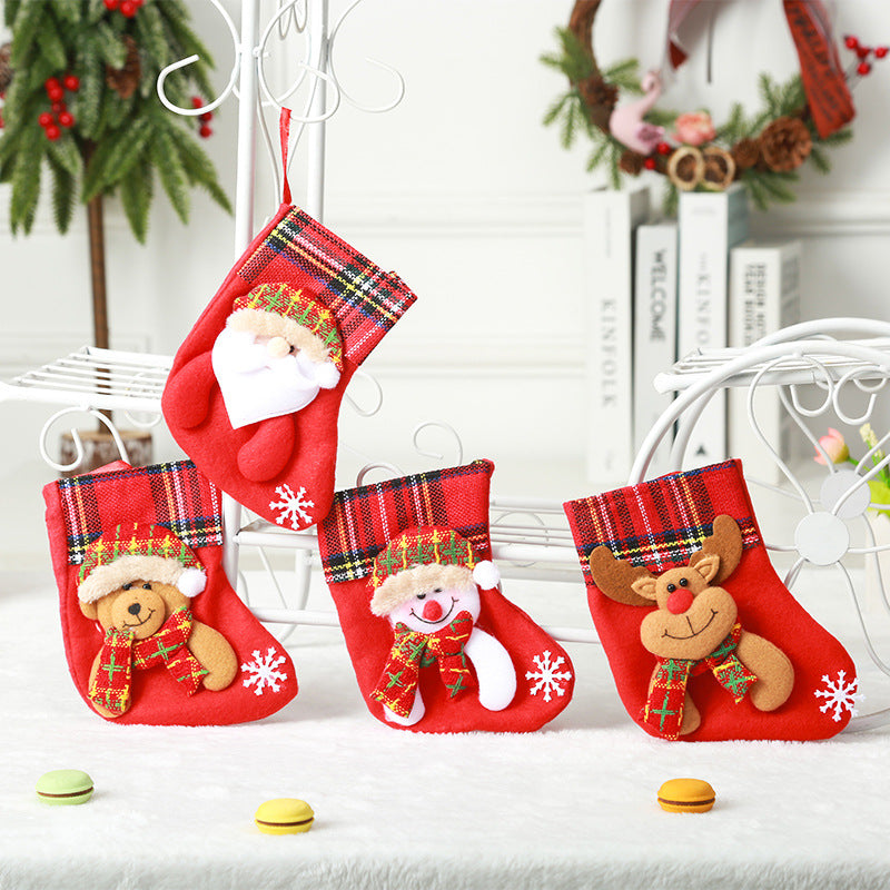 Cute Christmas stocking with reindeer motif Kalsten
