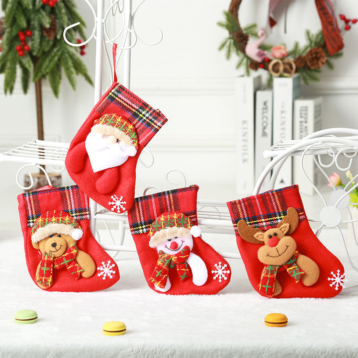 Cute Christmas stocking with reindeer motif Kalsten