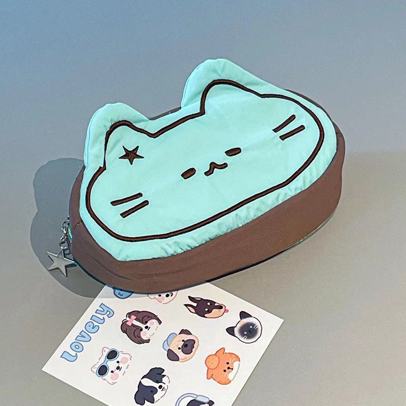 Cute Cat-Shaped Storage Pouch