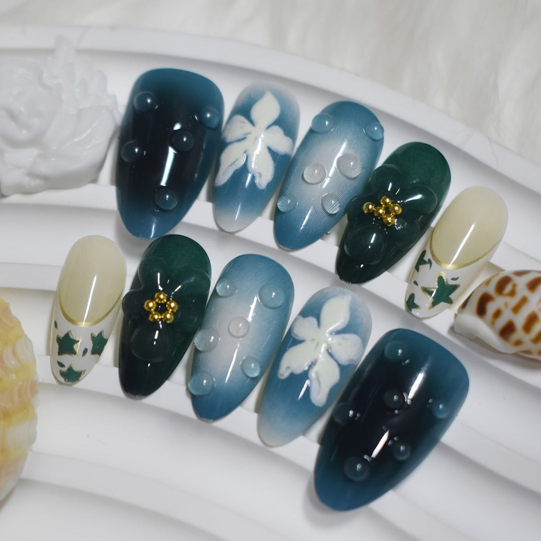 Artistic Gel Nail Art Design Kalsten