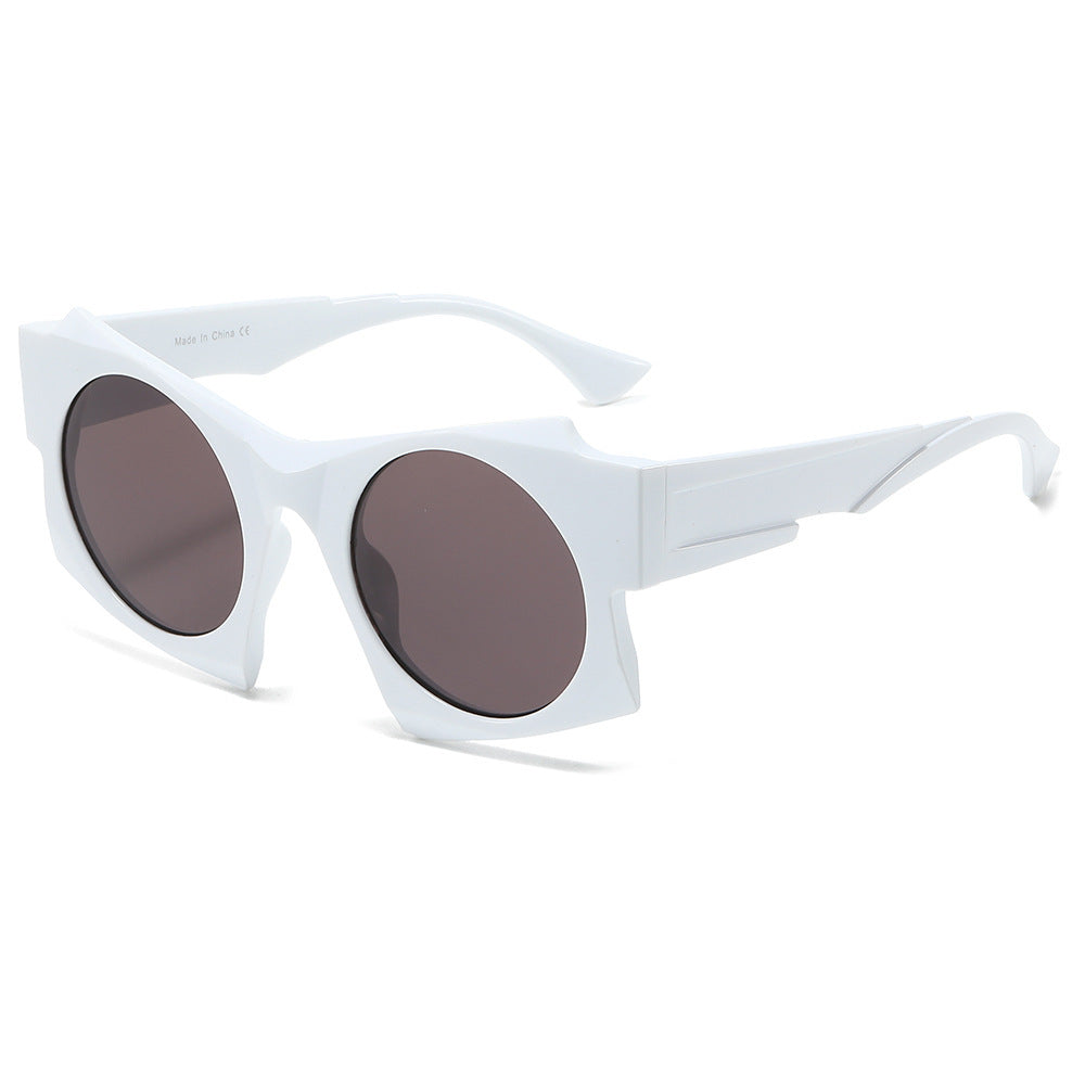 Contemporary Round Frame Sunglasses Kalsten