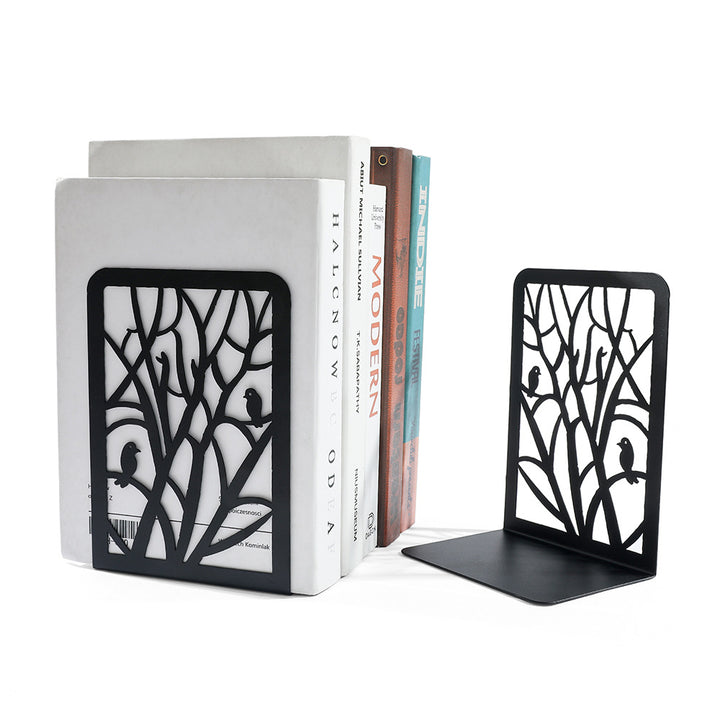 Artistic Bird-Inspired Decorative Bookends