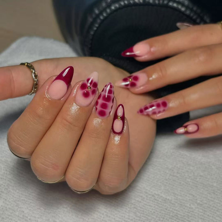 Artistic Nail Design Kit with Gems