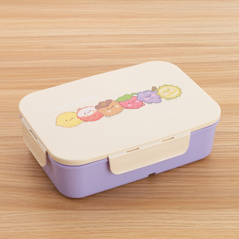 Cute Illustrated Lunch Box Set