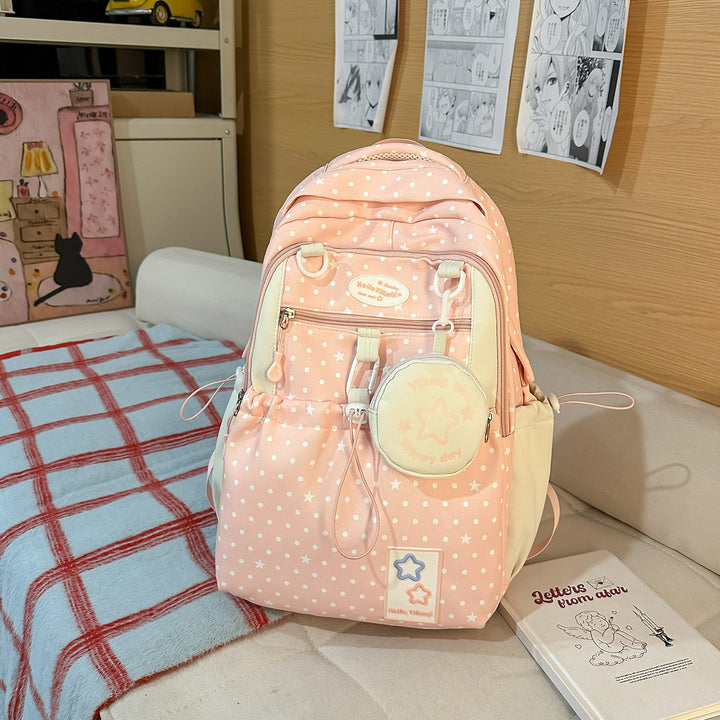 Star-Patterned Versatile Utility Backpack