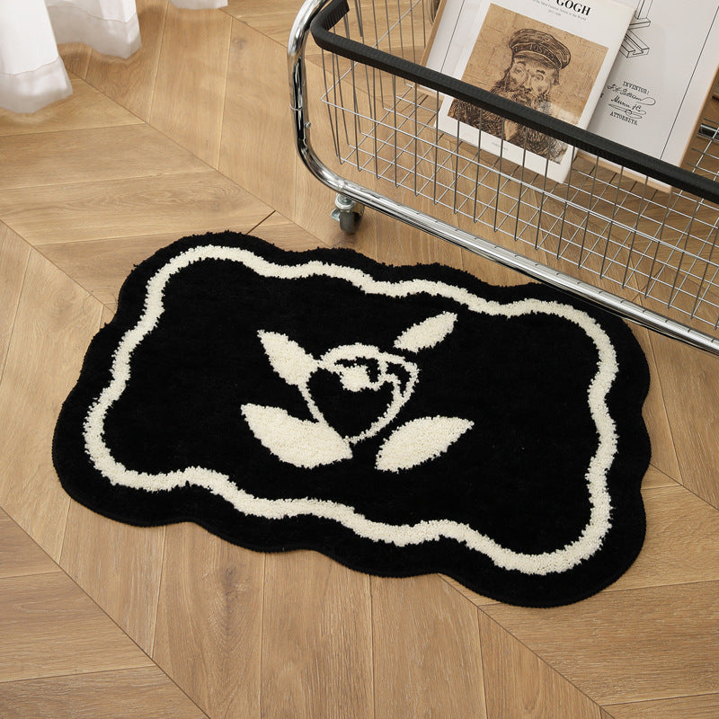 Heart-Shaped Decorative Bath Mat Kalsten