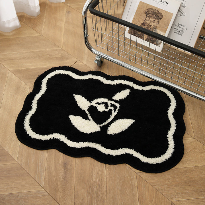 Heart-Shaped Decorative Bath Mat Kalsten