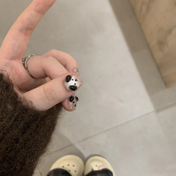Creative Art Nails In Panda Design Kalsten