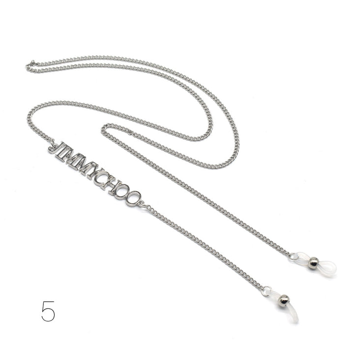 Adjustable Silver Eyewear Chain Kalsten