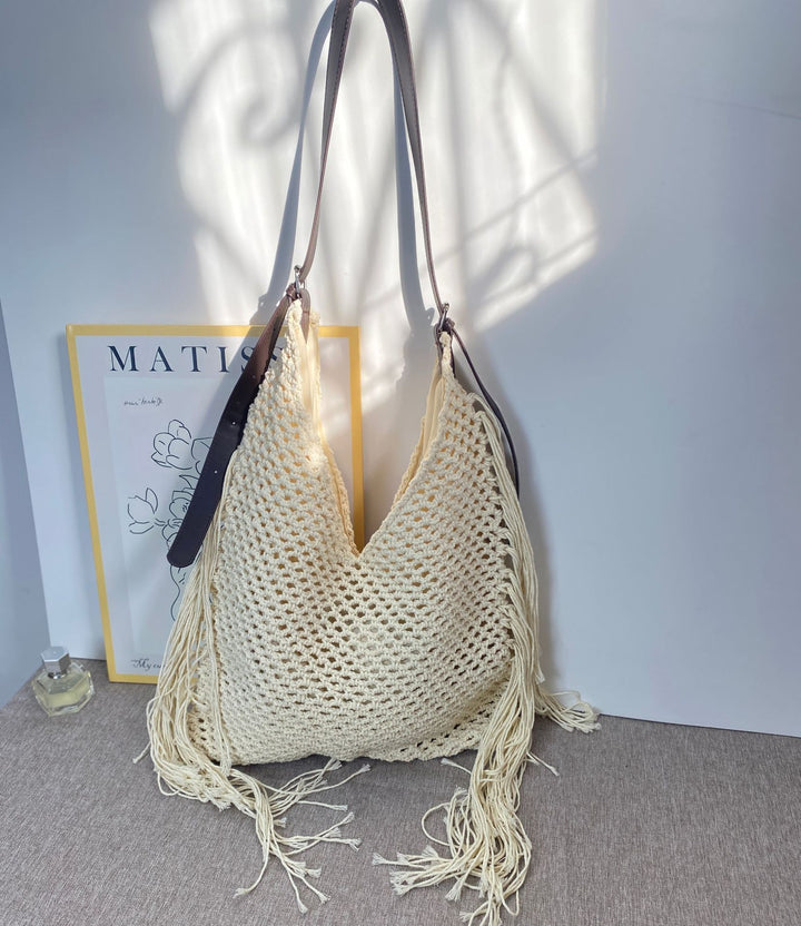 Stylish Macrame Shoulder Bag Kalsten