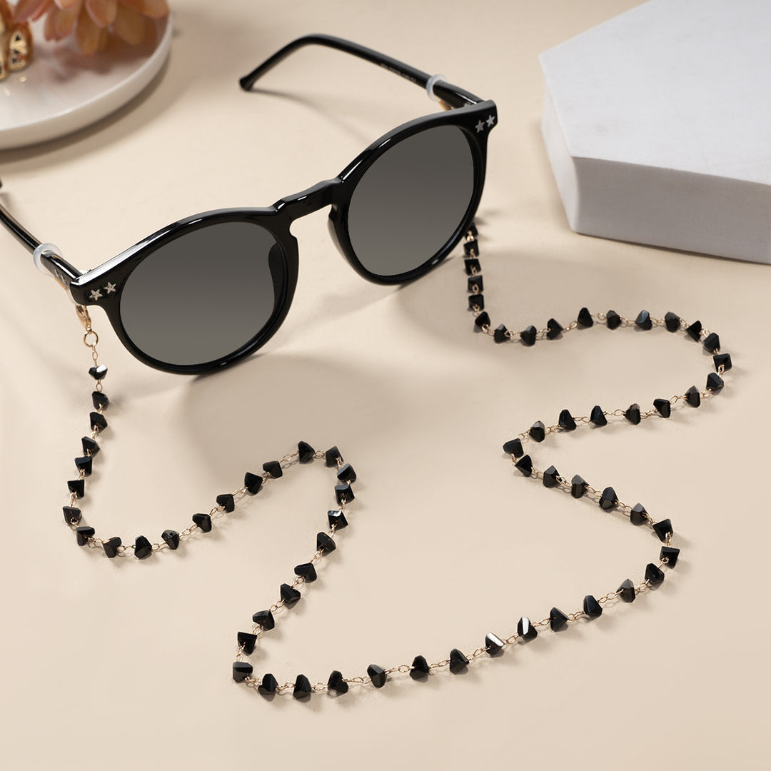 Chic Gemstone-Style Eyewear Chain Kalsten