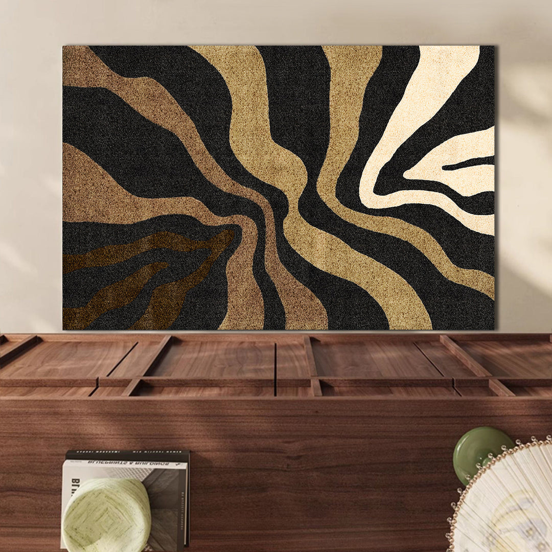Abstract Landscape Area Rug