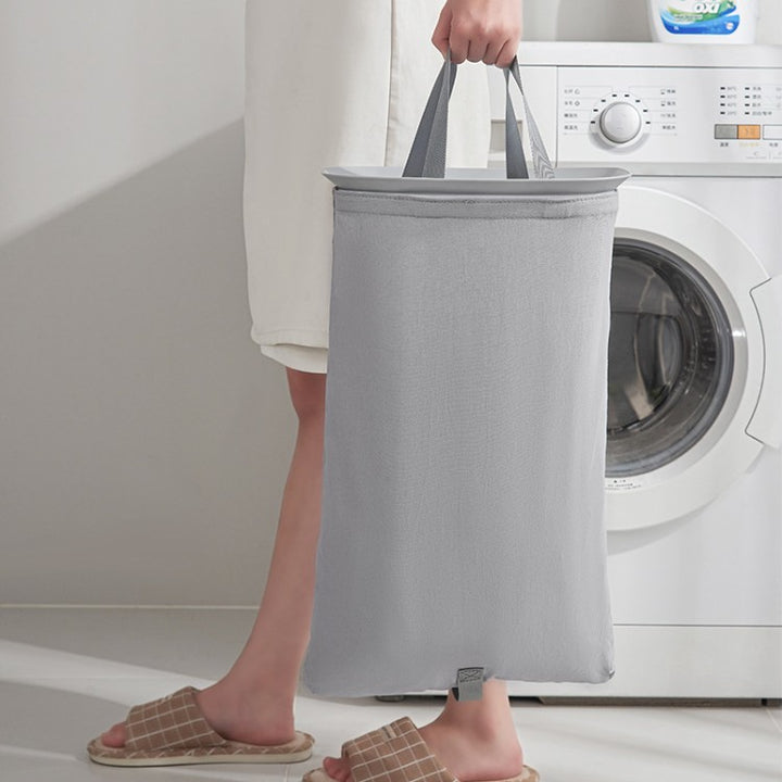 Practical laundry container with stylish lid Kalsten