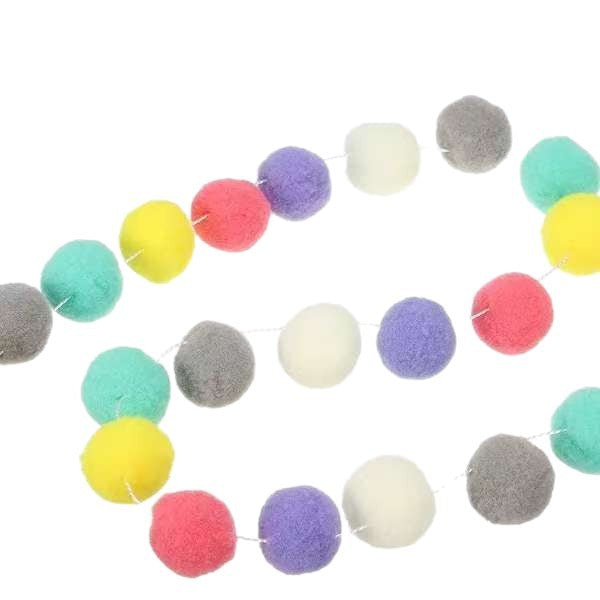 Decorative Fabric Pom Pom Garland Kalsten